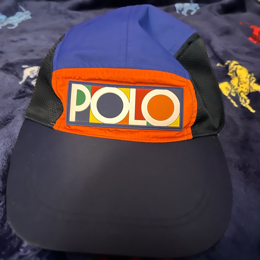 Ralph Lauren 5 panel POLO  hat RaRE